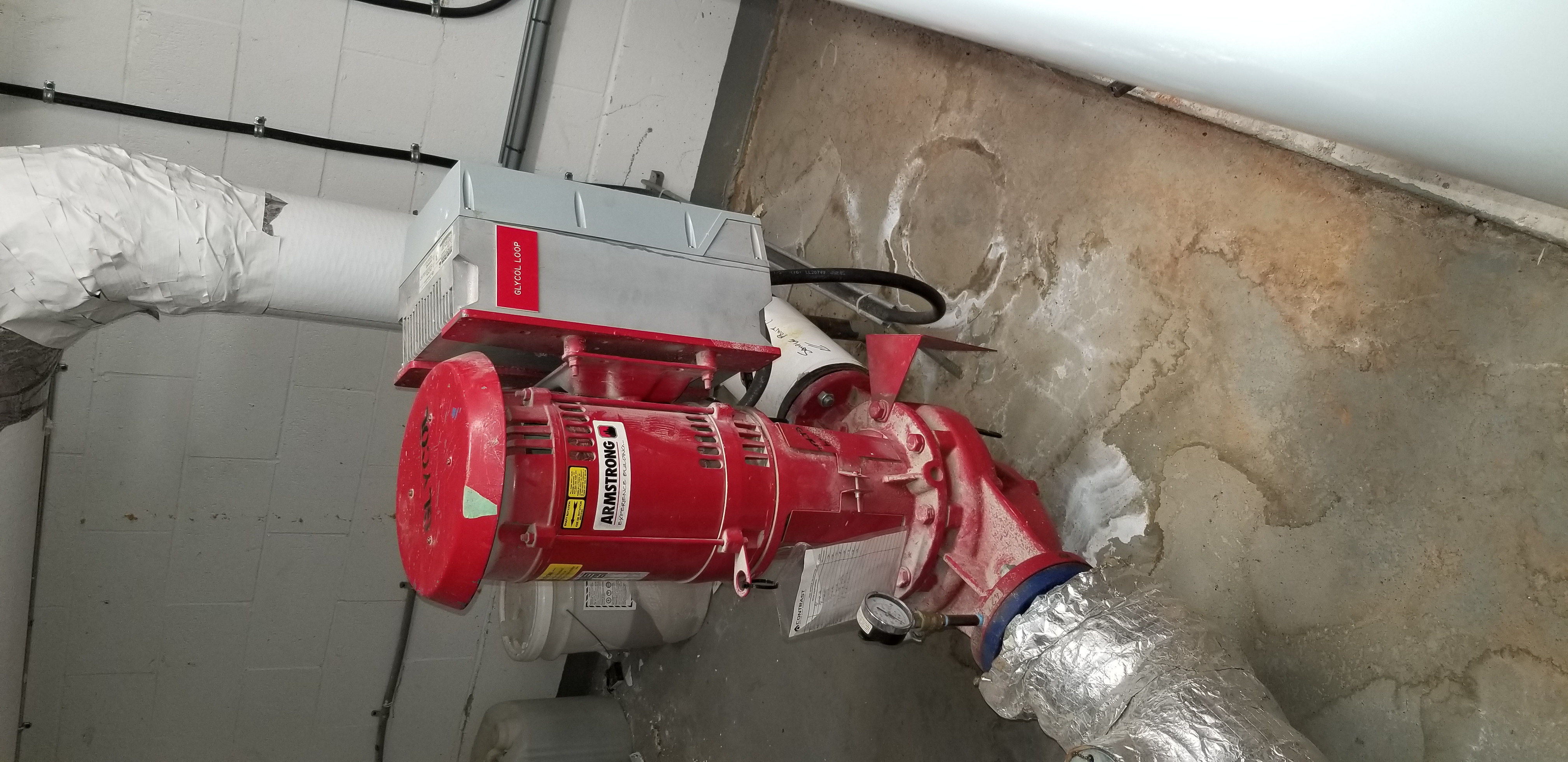 Armstrong glycol pump