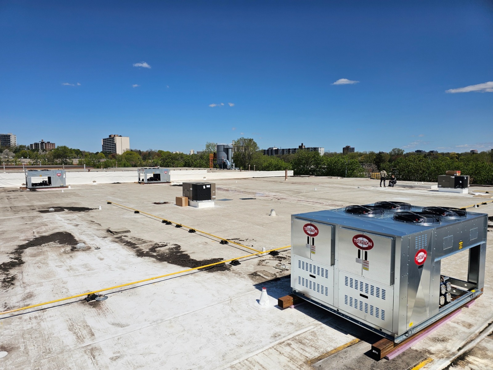 Trenton Rooftop Condensers
